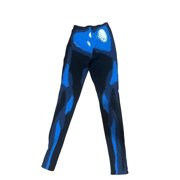 Maniere De Voir Body Print Set Sz 2 Top Sz 4 Bottoms Black Blue Nice Cond! - Picture 4 of 12